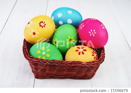 multicolored easter eggs multicolored easter eggs 15506679