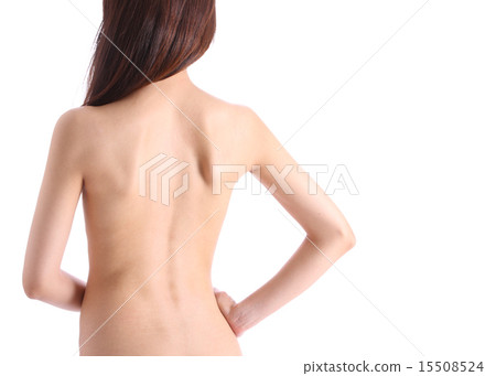 Japanese woman's back 15508524