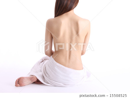 Japanese woman's back 15508525