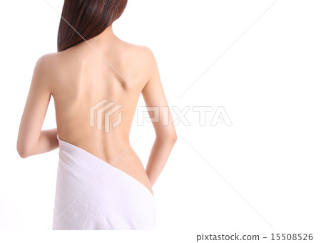 Japanese woman's back 15508526