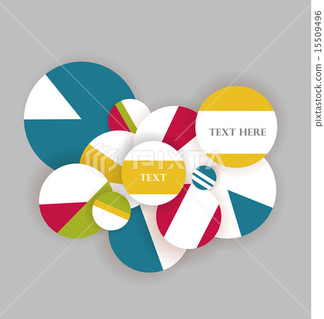 Background with circles 15509496