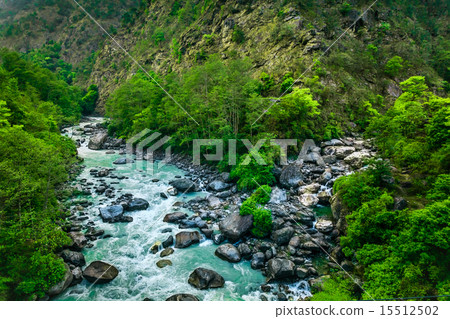 river from everest trek river from everest trek 15512502