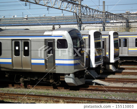 Yokosuka Sobu Quick Line 209系列E217系列幕張本鄉站 15513803