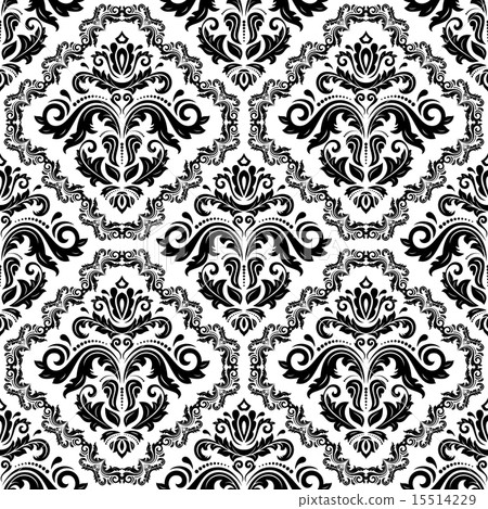 Seamless Orient Vector Background 15514229