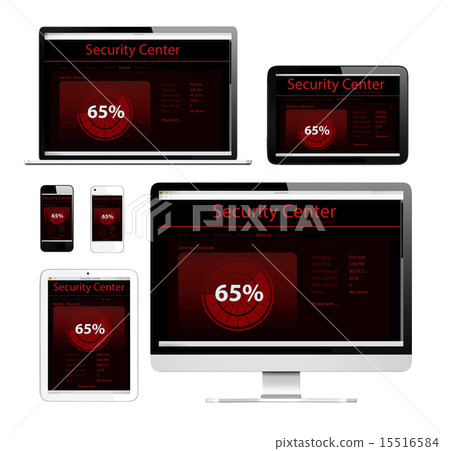 Digital Devices Collection Three Dimensional Electronic Internet Digital Devices Collection Three Dimensional Electronic Internet 15516584
