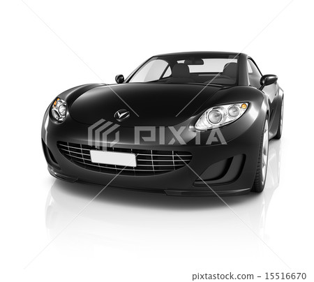 Illustration of Transportation Technology Car Performance Concep 15516670