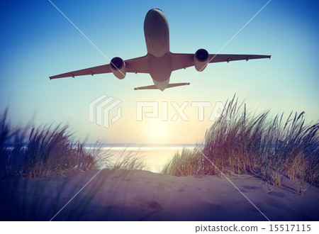 Airplane Travel Destination Outdoors Concept Airplane Travel Destination Outdoors Concept 15517115