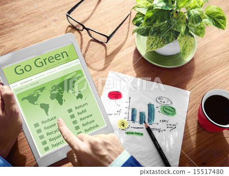 Go Green Environment Eco Global Technology Concept Go Green Environment Eco Global Technology Concept 15517480