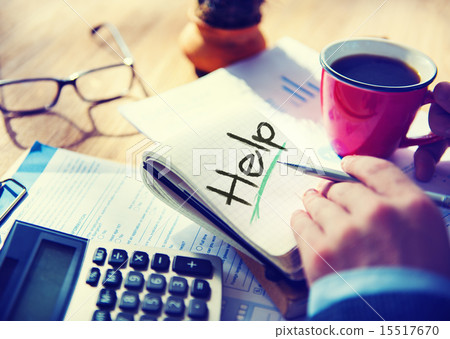 Business Help Support Office Stratery Working Concept 15517670