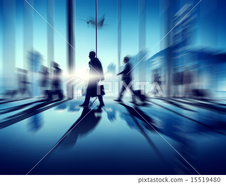 Airport Airplane Air Transportation Business Travel Concept 15519480