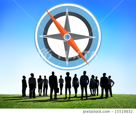 Navigation Compass Direction Exploration Guide Journey Concept Navigation Compass Direction Exploration Guide Journey Concept 15519832