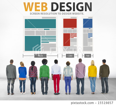 Web Design Network Website Ideas Media Information Concept 15519857