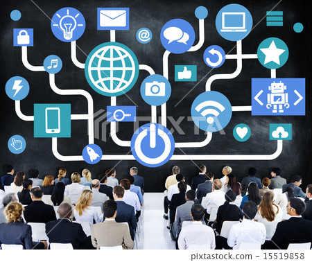 Global Communications Social Networking Business Seminar Online 15519858