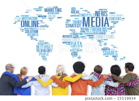 Social Media Internet Connection Global Communications Networkin 15519934