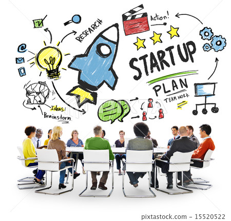 Start Up Business Launch Success People Meeting Concept Start Up Business Launch Success People Meeting Concept 15520522