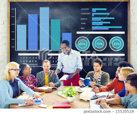 Diversity Casual Teamwork Strategy Brainstorming Learning Concep 15520529