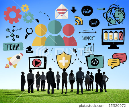 Team Support Care Help Trust Collaboration Concept Team Support Care Help Trust Collaboration Concept 15520972