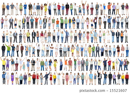 People Diversity Success Celebration Happiness Community Crowd C People Diversity Success Celebration Happiness Community Crowd C 15521607
