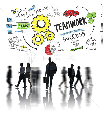 Teamwork Team Together Collaboration Business Commuter Travel Co Teamwork Team Together Collaboration Business Commuter Travel Co 15522207