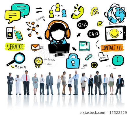 Customer Service Help Business Service Solution Support Concept 15522329