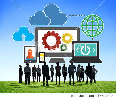Cloud Data Storage Database Online Technology Concept 15522488