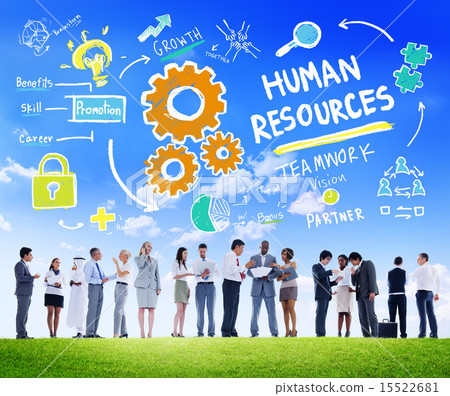 Human Resources Employment Teamwork Business... - Stock Photo [15522681 ...