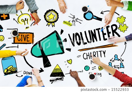 Volunteer Charity and Relief Work Donation Help Concept 15522933