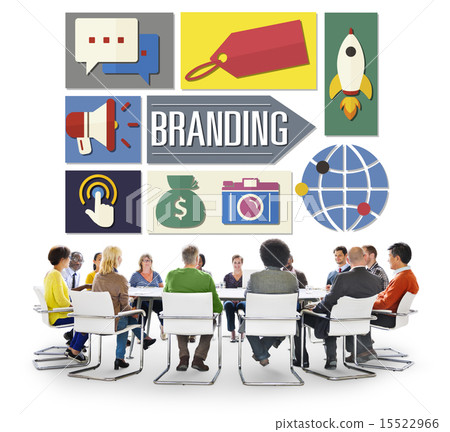 Branding Advertising Business Global Marketing Concept Branding Advertising Business Global Marketing Concept 15522966