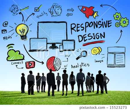 Responsive Design Internet Web Online Business Aspiration Concep 15523273