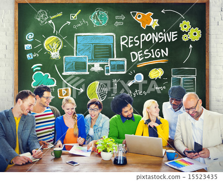 Responsive Design Internet Web Online Study Learning Concept Responsive Design Internet Web Online Study Learning Concept 15523435