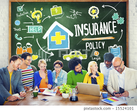 Diversity Casual People Insurance Policy Meeting Concept 15524101