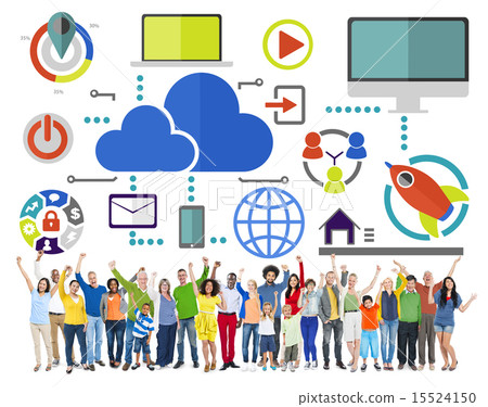 Big Data Sharing Online Global Communication Celebration Concept Big Data Sharing Online Global Communication Celebration Concept 15524150