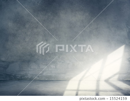 Room Interior Indoors Concrete Wall Soild Structure Concept 15524159