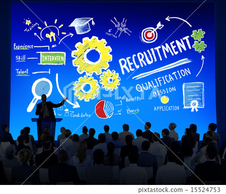 Business People Seminar Recruitment Presentation Concept Business People Seminar Recruitment Presentation Concept 15524753
