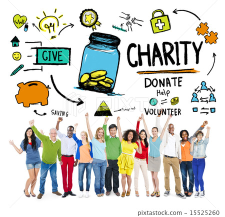 People Celebration Give Help Donate Charity Concept 15525260