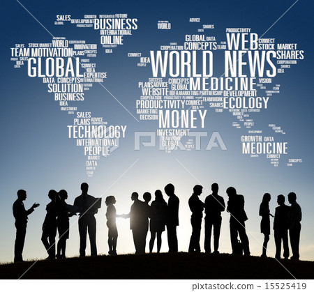 World News Globalization Advertising Event Media Infomation Conc World News Globalization Advertising Event Media Infomation Conc 15525419