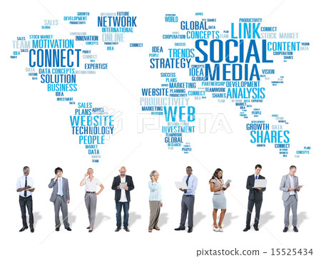 Social Media Internet Connection Global Communications Networkin Social Media Internet Connection Global Communications Networkin 15525434