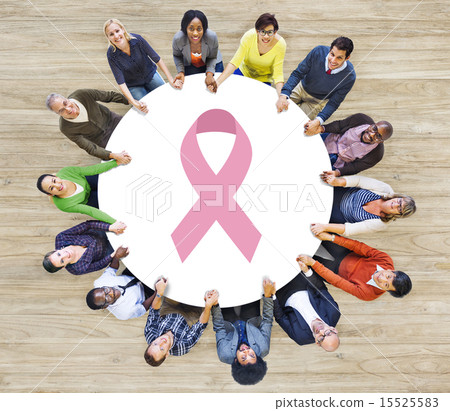 Pinkribbon Breastcancer Disease Awareness Organization Lady Ches 15525583