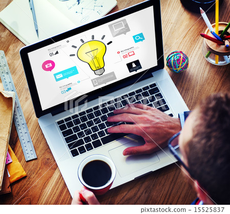 Ideas Inspiration Creativity Biz Infographic Innovation Concept 15525837