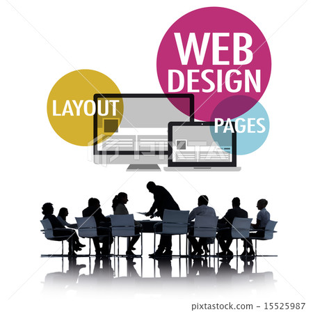 Web Design Content Creative Website Responsive Concept 15525987