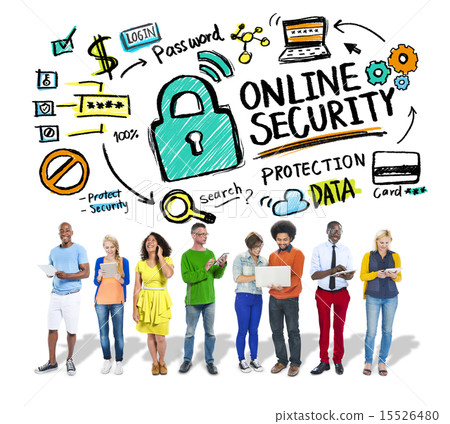 Online Security Protection Internet Safety People Technology Con 15526480