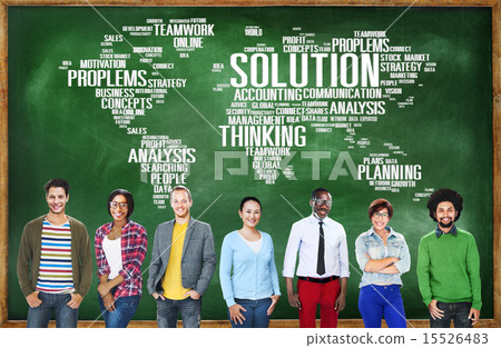 Solution Solve Problem Strategy Vision Decision Concept 15526483