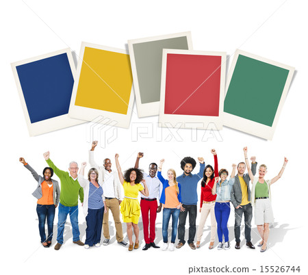 Polaroid Paper Instant Camera Photography Media Concept Polaroid Paper Instant Camera Photography Media Concept 15526744
