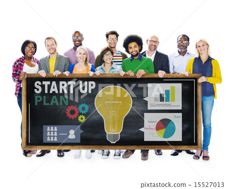 Start Up Launch Business Ideas Plan Creativity Concept 15527013