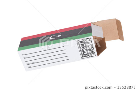 Concept of export - Product of Libya 15528875