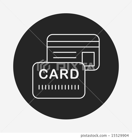 credit card line icon 15529904
