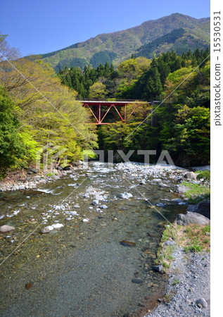 Doshigawa and fresh green Doshigawa and fresh green 15530531