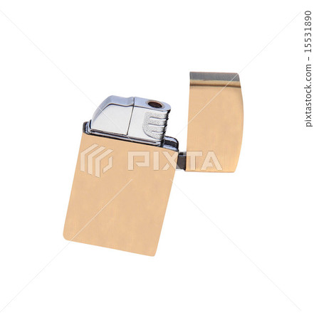 metal zippo lighter isolated on white metal zippo lighter isolated on white 15531890