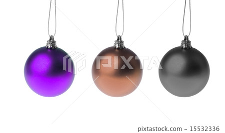 Christmas decoration isolated on white background 15532336