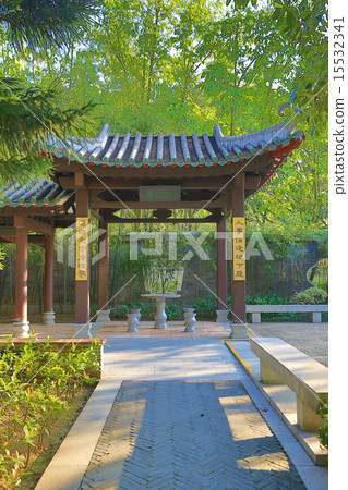 oriental Chinese garden  15532341
